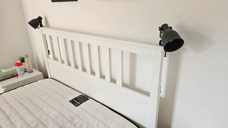 Ikea Hemnes king size bed frame