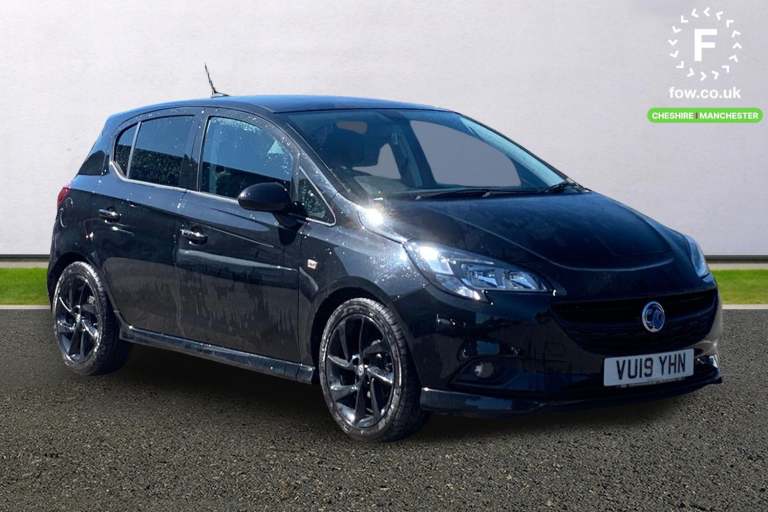 2019 Vauxhall Corsa 1.4 SRi Vx-line Nav Black 5dr Hatchback PETROL Manual
