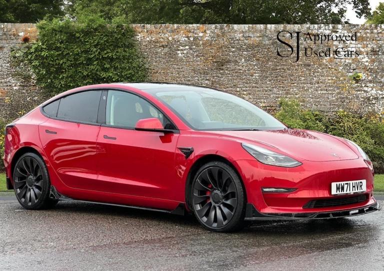 2021 Tesla Model 3 (Dual Motor) Performance Auto 4WDE 4dr (Performance Upgrade) SALOON Electric A...