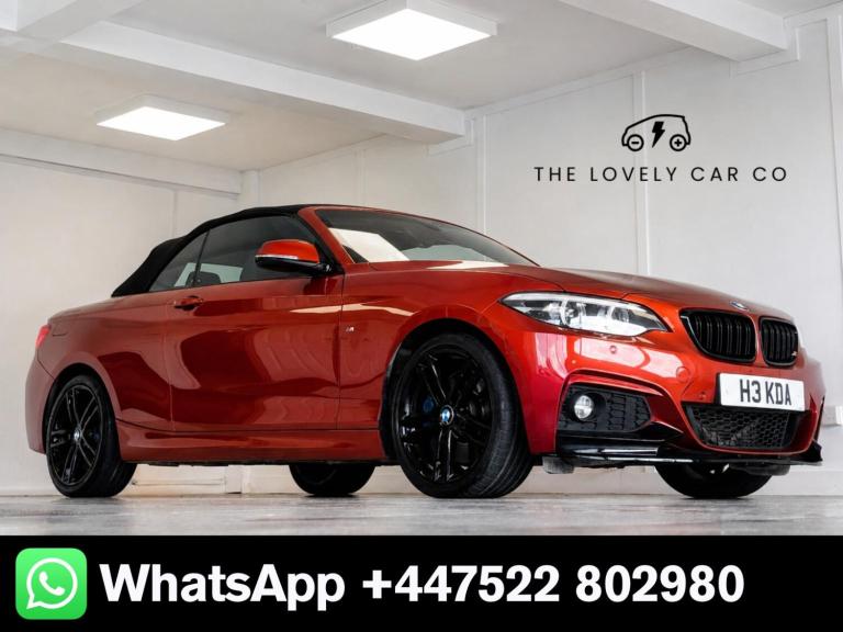 BMW 2 SERIES 1.5 218i M Sport Convertible 2018