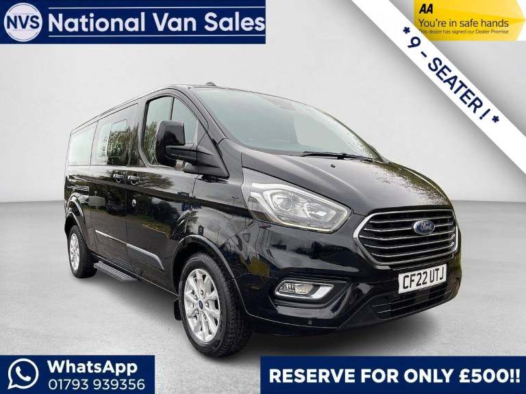 2022 Ford Tourneo Custom 2.0 320 EcoBlue Titanium Auto L2 Euro 6 (s/s) 5dr MPV Diesel Automatic