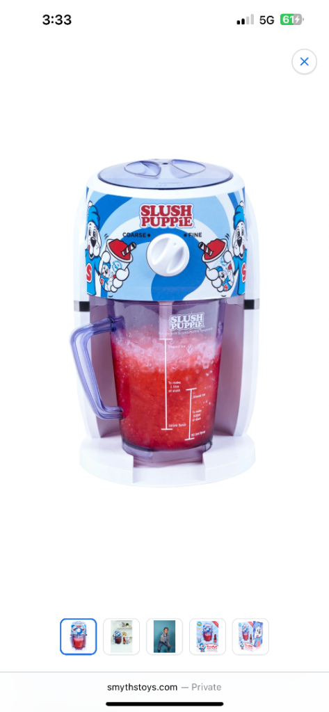 Slushy machine 