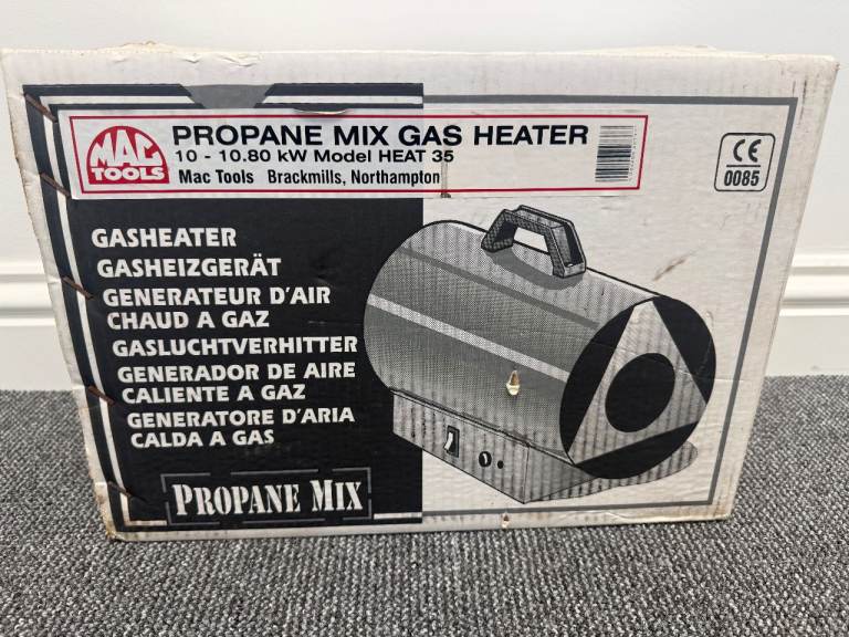 Mac Tools Propane Mix Gas Heater HEAT 35 – Brand New