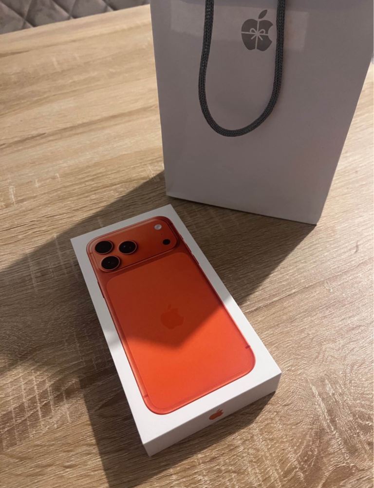 Brand New Sealed Apple IPhone 17 Pro Max Cosmic Orange 256GB