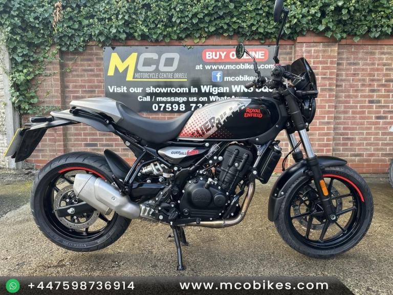 Royal Enfield Guerrilla 450 Apex 26reg 993miles FSH Excellent condition seat...