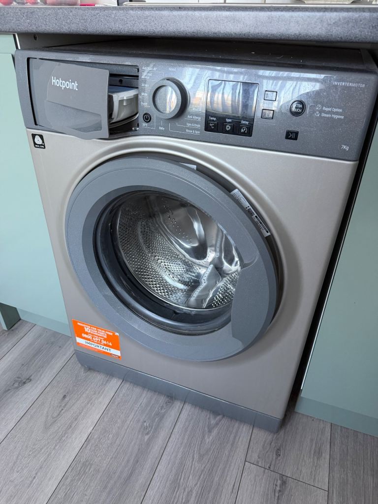 Hotpoint Anti-Stain NSWR 7469 GK UK 7 kg 1400 Spin Washing Machine