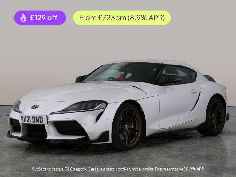 2021 Toyota Supra 3.0 Pro 3dr Auto COUPE PETROL Automatic