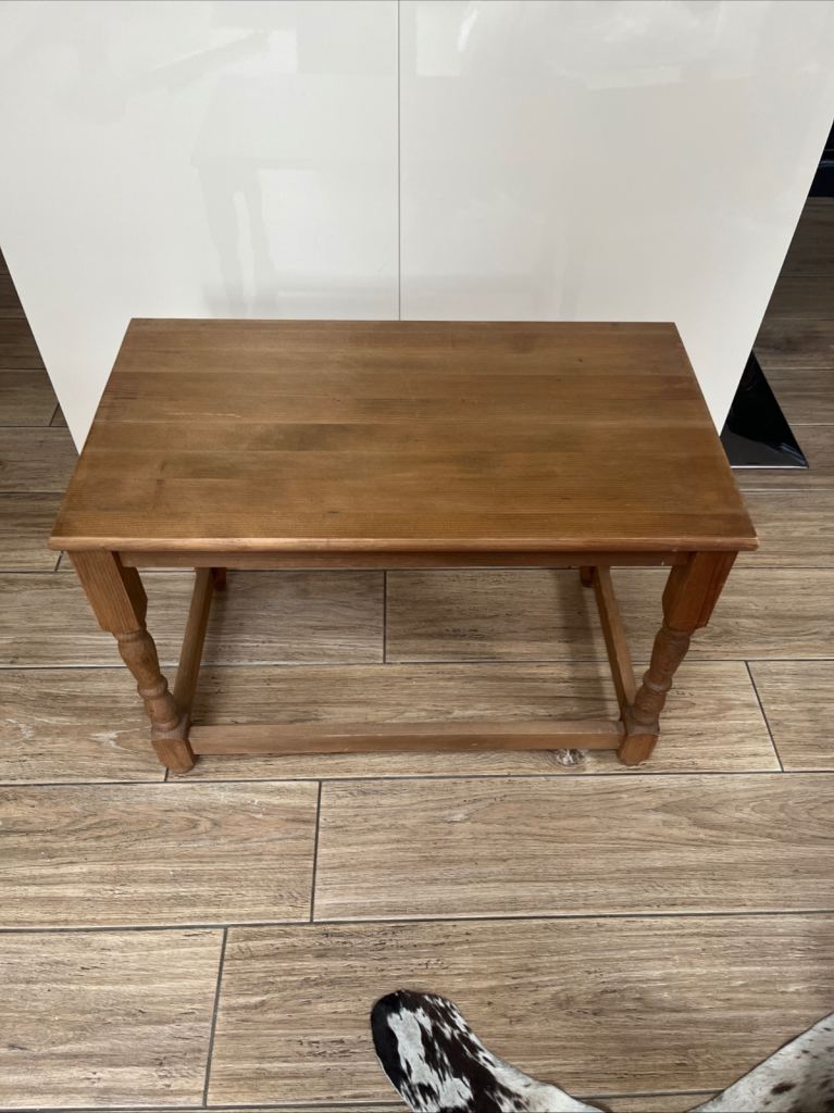 Pine  wood coffee table 