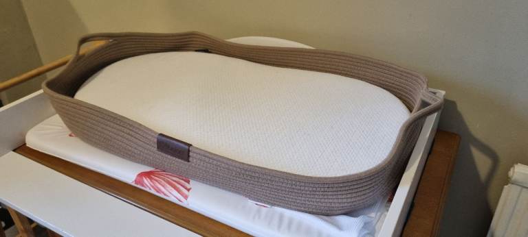 New Baby Changing Bed Basket Mat