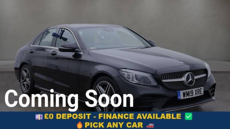 2019 Mercedes-Benz C Class 1.5 C200 MHEV EQ Boost AMG Line (Premium) Saloon 4dr Petrol G-Tronic+ ...