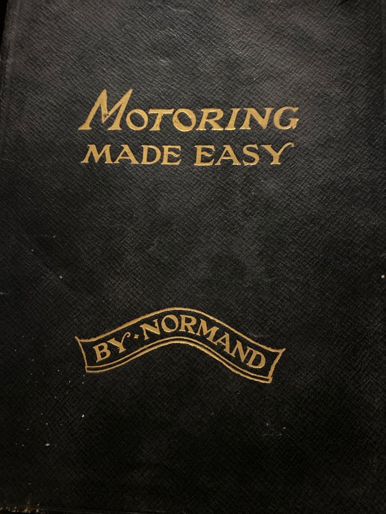 Vintage/antique motoring made easy by Normand map 