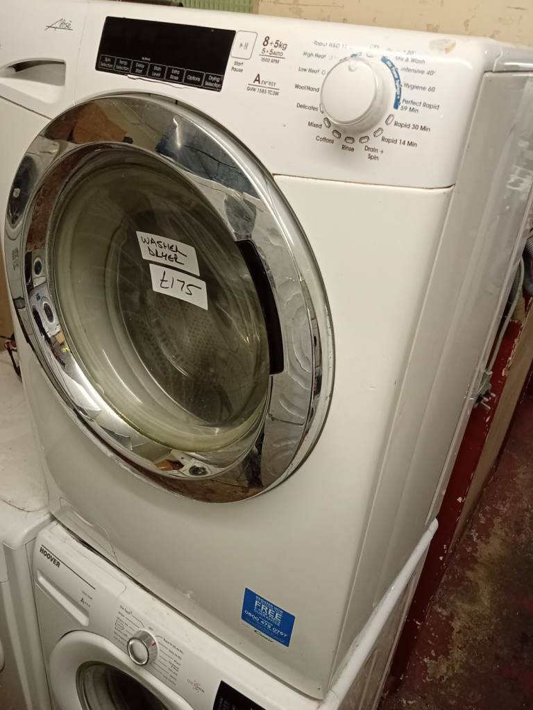 ALISE 8+5KG LOAD A+  ENERGY WSSHER DRYER 