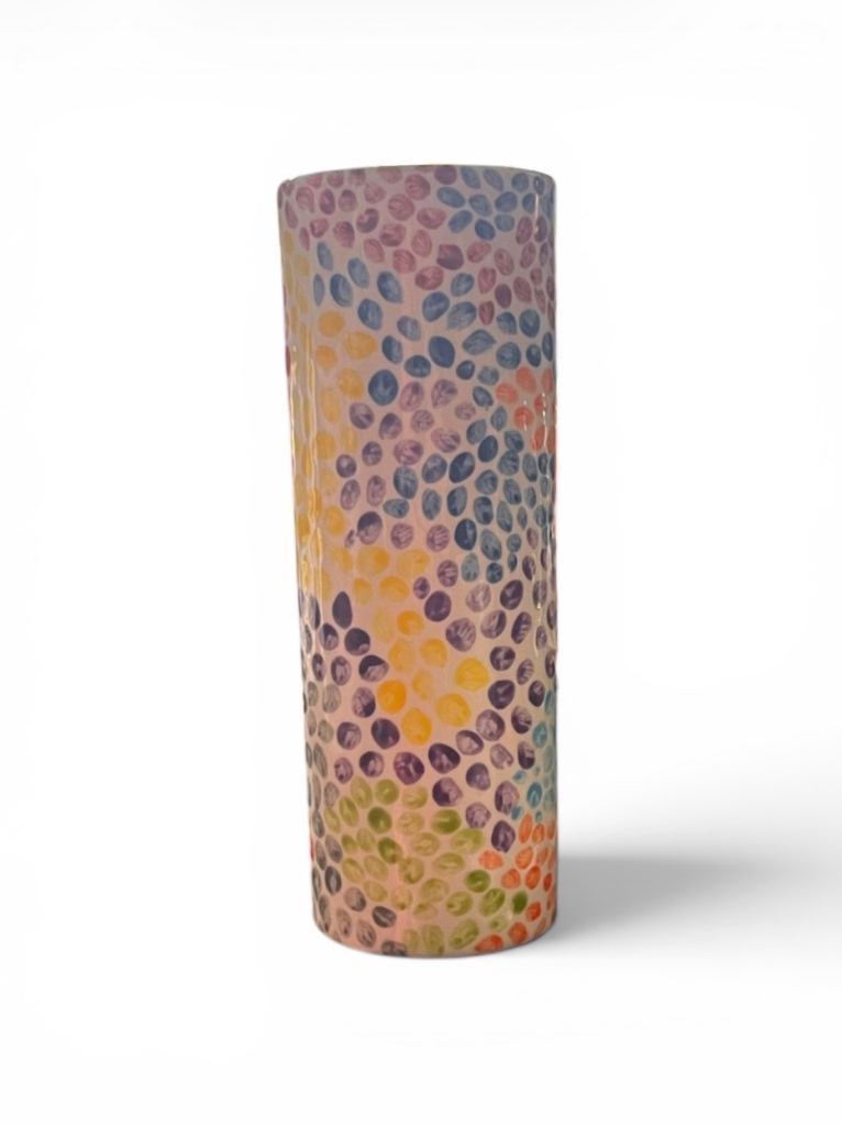 Hand‑Painted Studio Vase Emma Bridgewater Style 22cm One Of A Kind