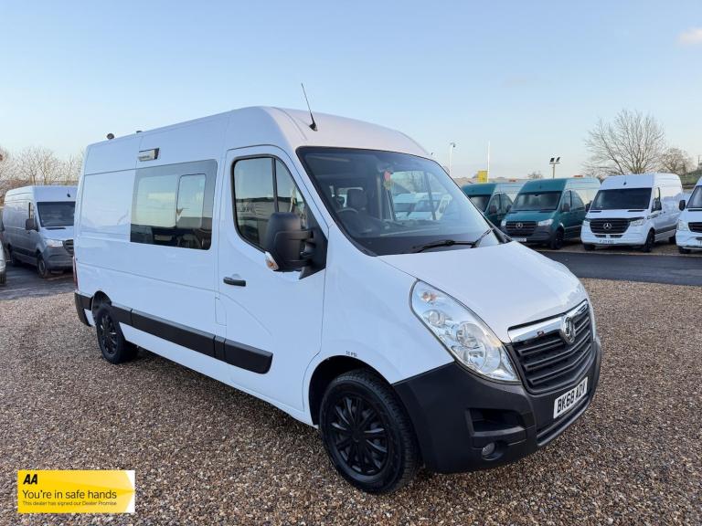 2018 Vauxhall Movano 2.3 CDTi 3500 Panel Van 5dr Diesel Manual FWD L2 H2 Euro 6 (130 ps) Panel Va...