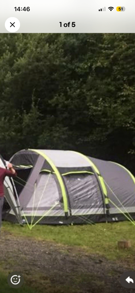 Tent hi gear 6 air tent