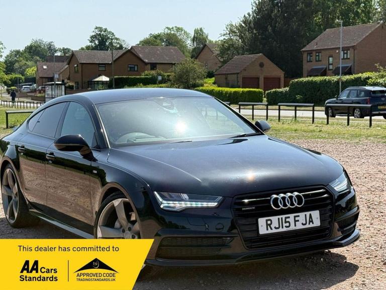 AUDI A7 3.0 TDI V6 Black Edition Sportback S Tronic quattro Euro 6 (s/s) 5dr