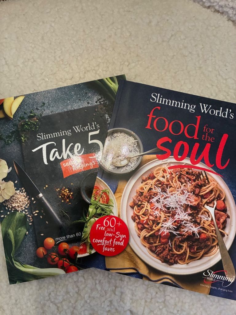 New x 2 slimming world books 