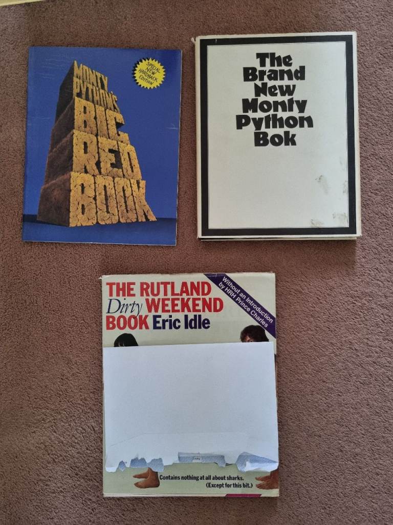 Vintage Monty Python Books