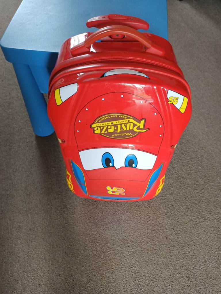 Lightning McQueen suitcase