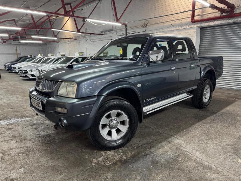 2006 Mitsubishi L200 Double Cab TD Trojan 4WD 113Bhp PICK UP DIESEL Manual
