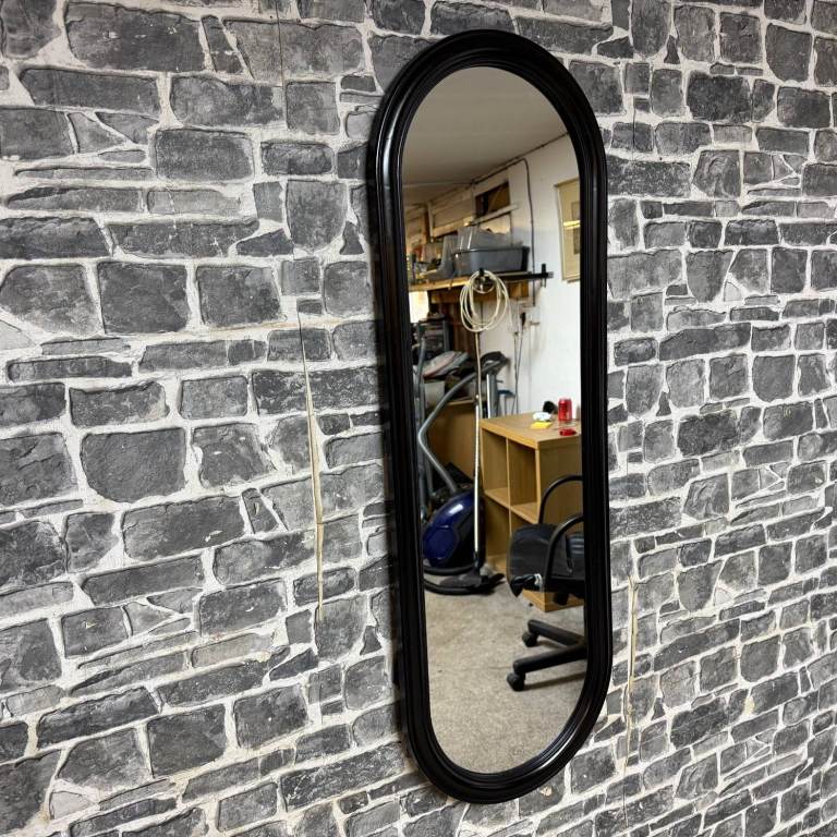 Black Arched Wall Mirror – Home Collections