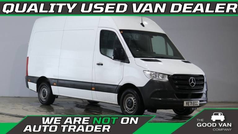 2021 Mercedes-Benz Sprinter 3.5t H2 Progressive Van PANEL VAN DIESEL Manual