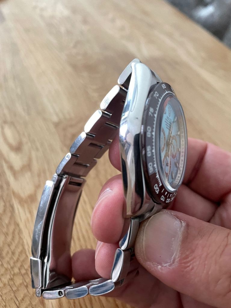 Ice Blue & Chocolate Watch