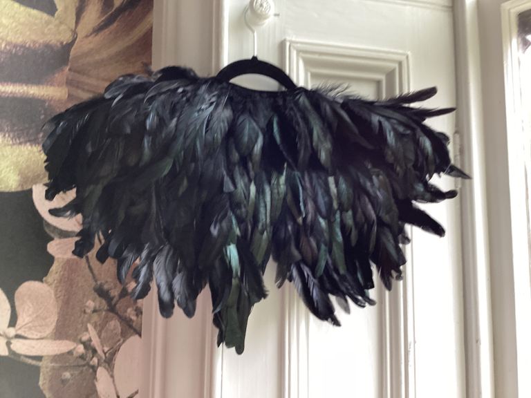 Biba feather cape