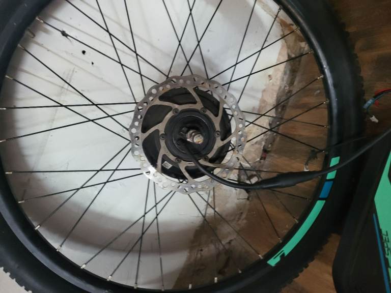 Electric bike assisted weal 