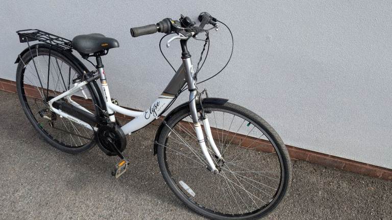 Women's Apollo Elyse City Bike – White, Good Condition