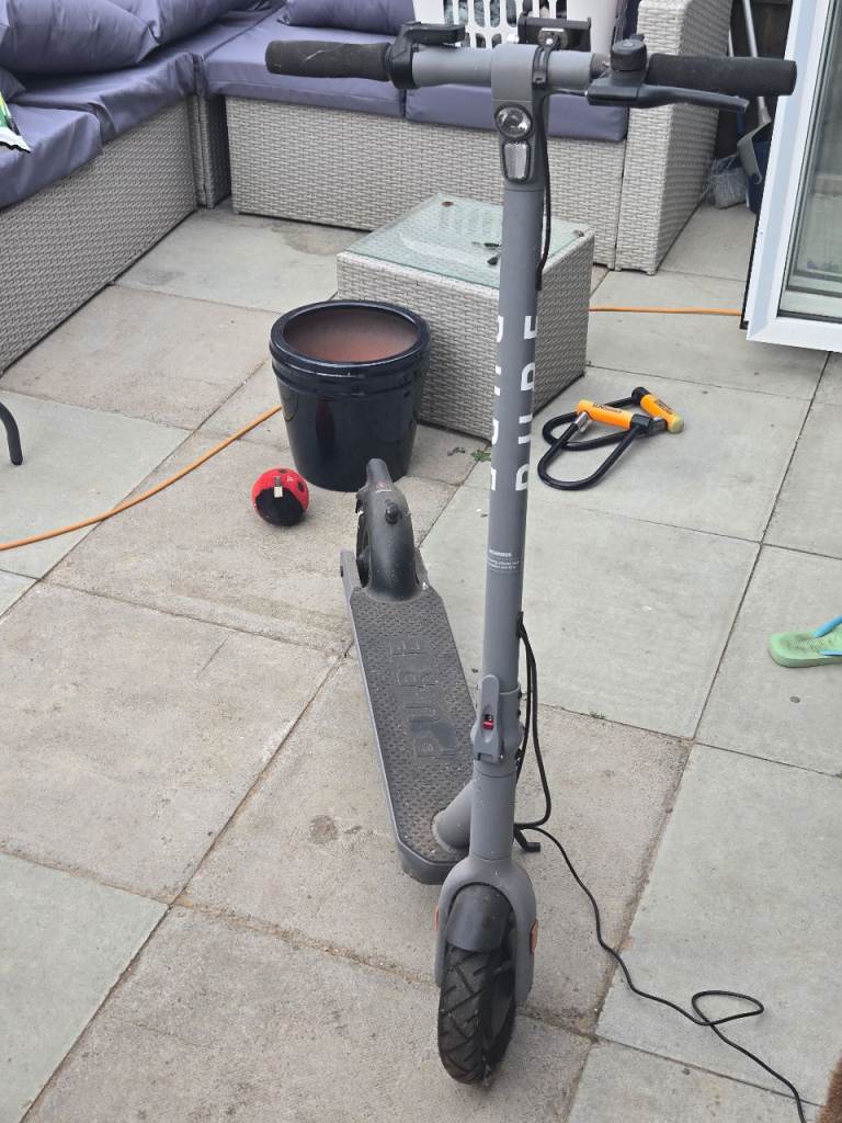 Pure Electric Scooter - Grey, Good Condition