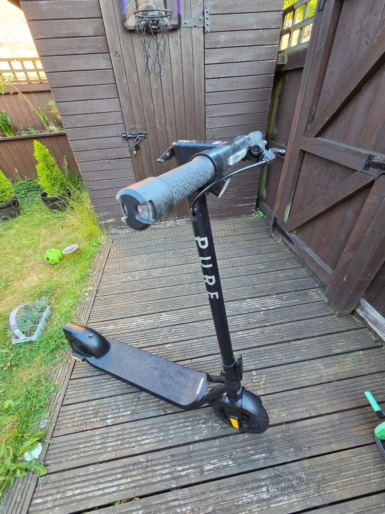 Pure Electric Scooter – Black, Good Condition