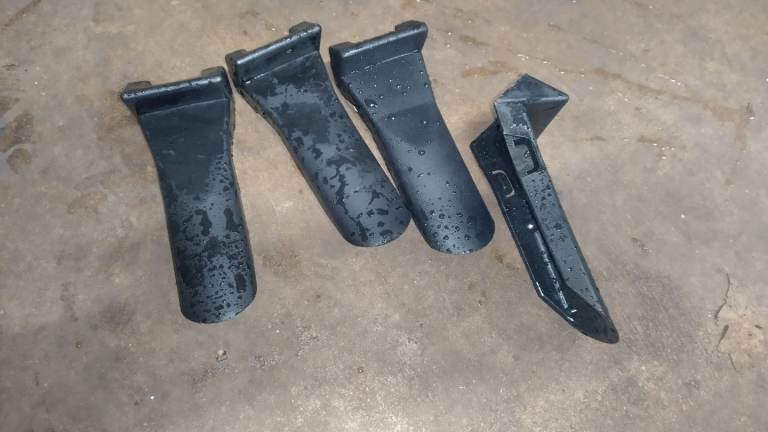 new set of 4 tyre machine jaw alloy wheel protectors manual semi fully automatic leverless