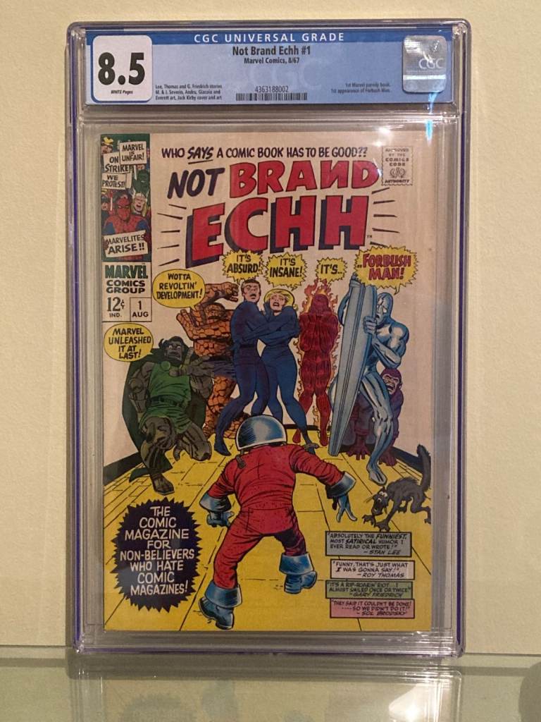 Not Brand Echh 1 (1967) – Marvel Comics Silver Age key - CGC 8.5 VFN+    