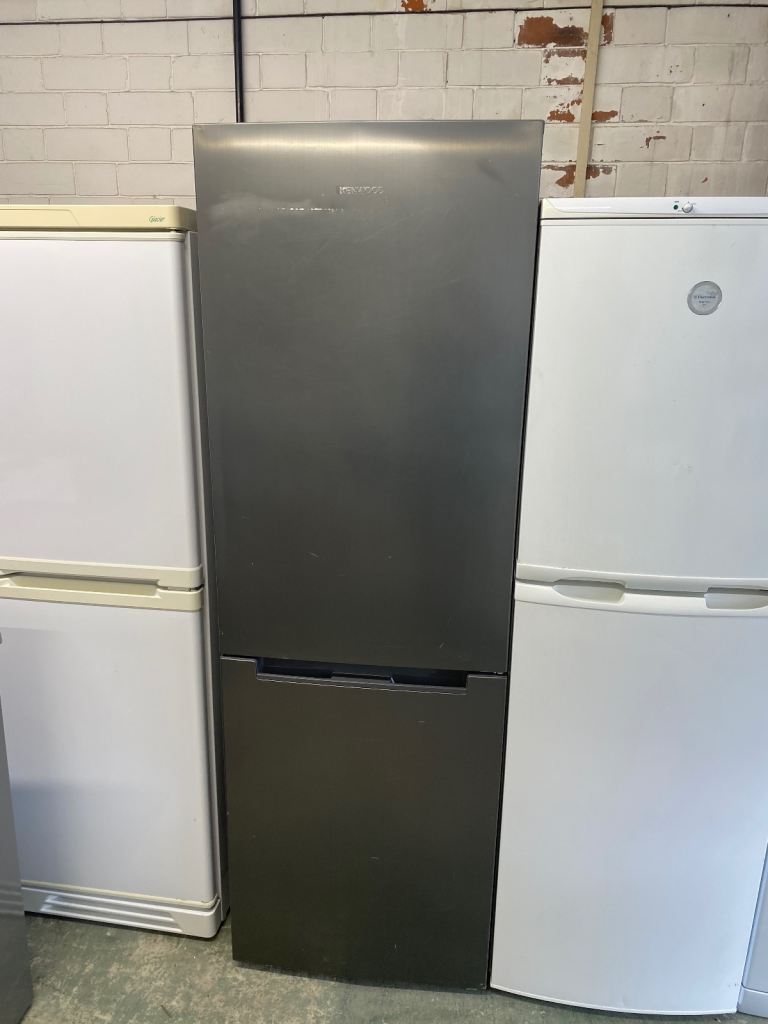✅🚚SILVER KENWOOD 6FT FRIDGE FREEZER ALL FROST FREE £175 DELIVERY AVAILABLE 