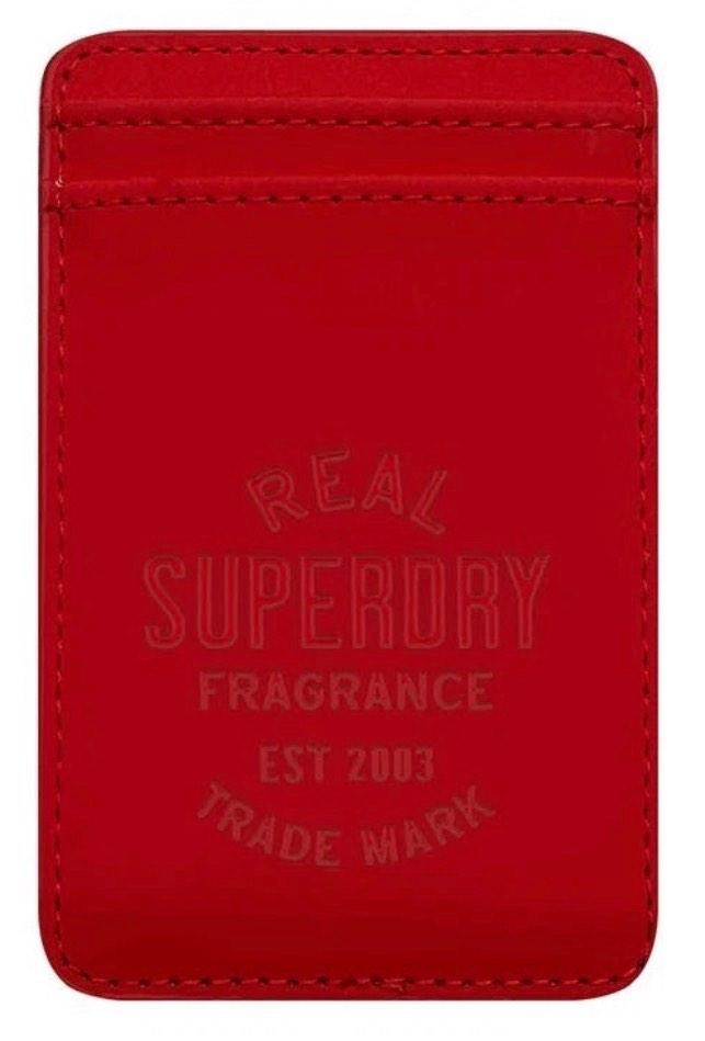 Superdry Phone Cardholder - Red. Brand new