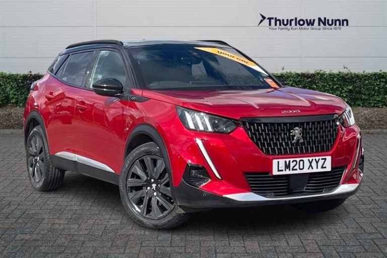 2020 Peugeot 2008 1.2 PureTech GT SUV 5dr Petrol EAT Euro 6 (s/s) (155 ps) SUV Petrol Automatic