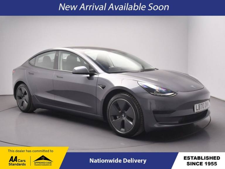 2020 Tesla Model 3 Standard Range Plus Saloon 4dr Electric Auto RWD (241 bhp) Saloon ELECTRIC Aut...