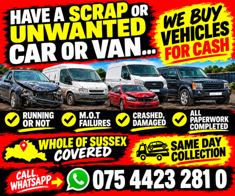WANTED ALL VEHICLES 