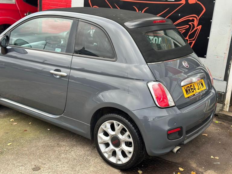 2014 Fiat 500 1.2 S 2dr CONVERTIBLE PETROL Manual