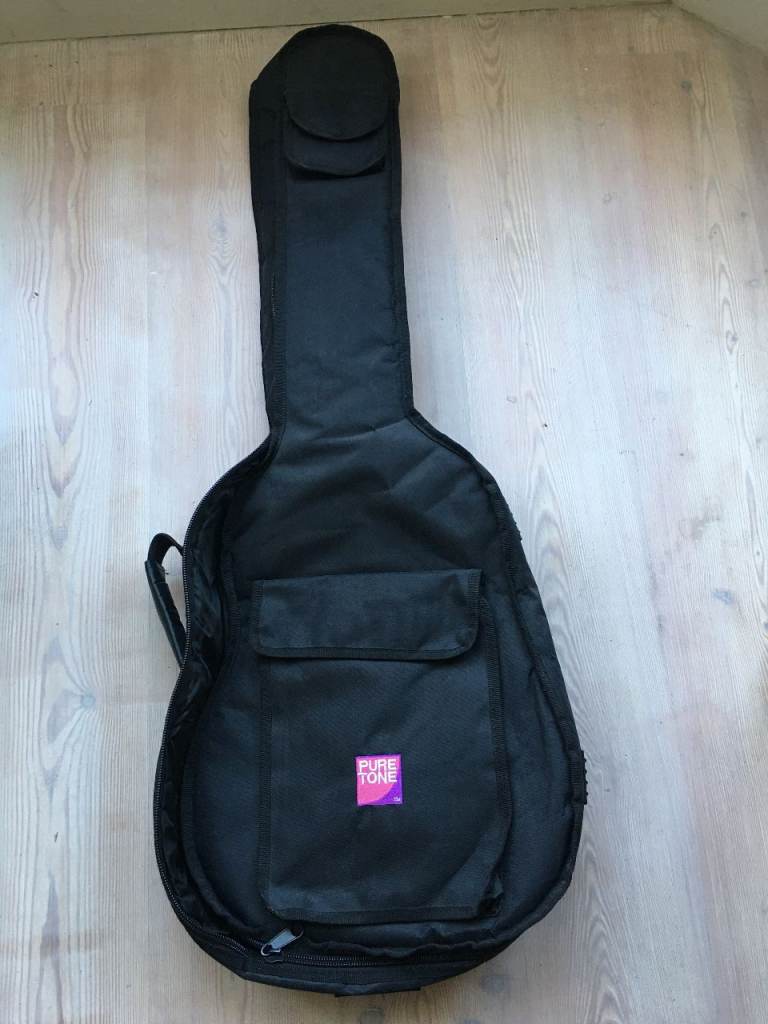 Horuguel acoustic guitar with case