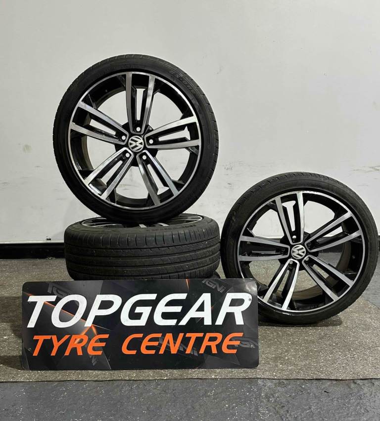 18" GTE Style Alloys & Tyres for VW Golf