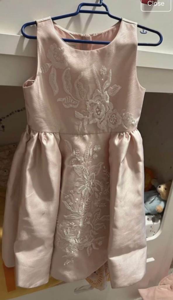 Monsoon kids bridesmaid dress, 