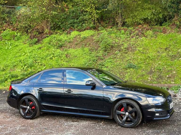 2014/64 AUDI A4 2.0 TDI 177PS QUATTRO S-LINE BLACK EDITION 4DR NAV B&O HIFI AWD