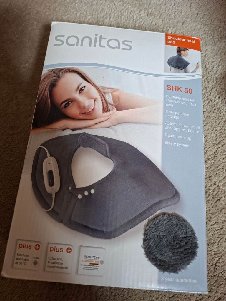 Sanitas SHK 50 Shoulder Heat Pad with Controls – New