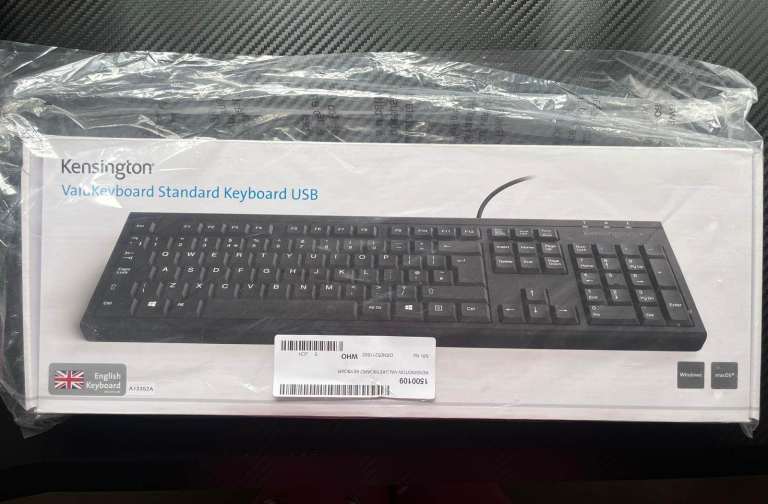 Kensington ValuKeyboard USB Keyboard – £5