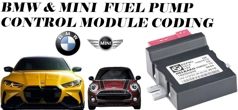 image for BMW & Mini EKPM Fuel Pump Control Module Coding