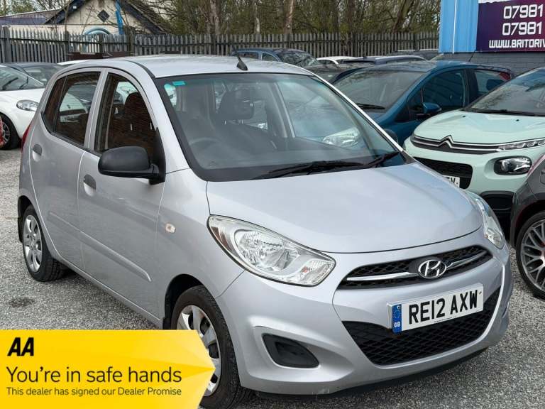 2012 Hyundai i10 1.2 Classic Euro 5 5dr HATCHBACK Petrol Manual