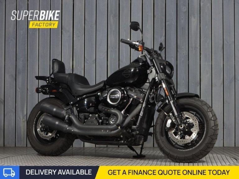 2018 18 HARLEY-DAVIDSON DYNA 1745 FXFB FAT BOB CUSTOM CRUISER PETROL MANUAL EURO