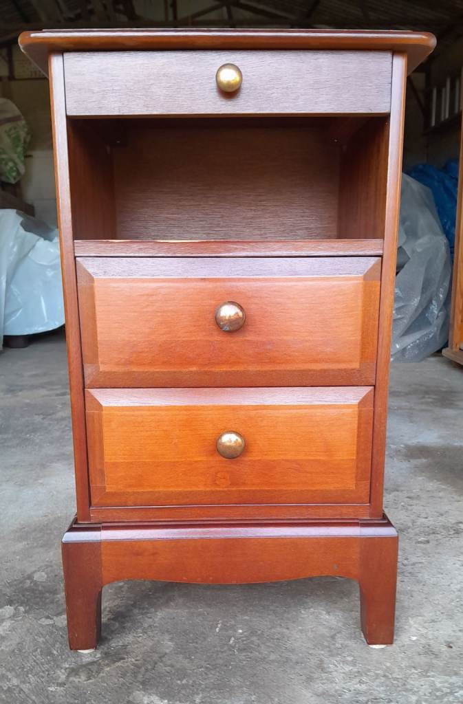 Cherrywood bedside cupboard for sale